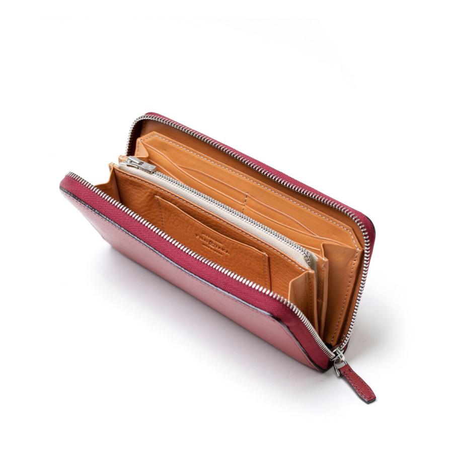 FUJITAKA フジタカ 公式 FUJITAKA ACCESSORIES 長財布 ラウンドファスナー カード段13 (オーブ) No.634603の画像