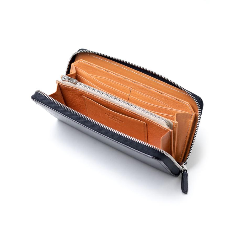 FUJITAKA フジタカ 公式 FUJITAKA ACCESSORIES 長財布 ラウンドファスナー カード段13 (オーブ) No.634603の画像