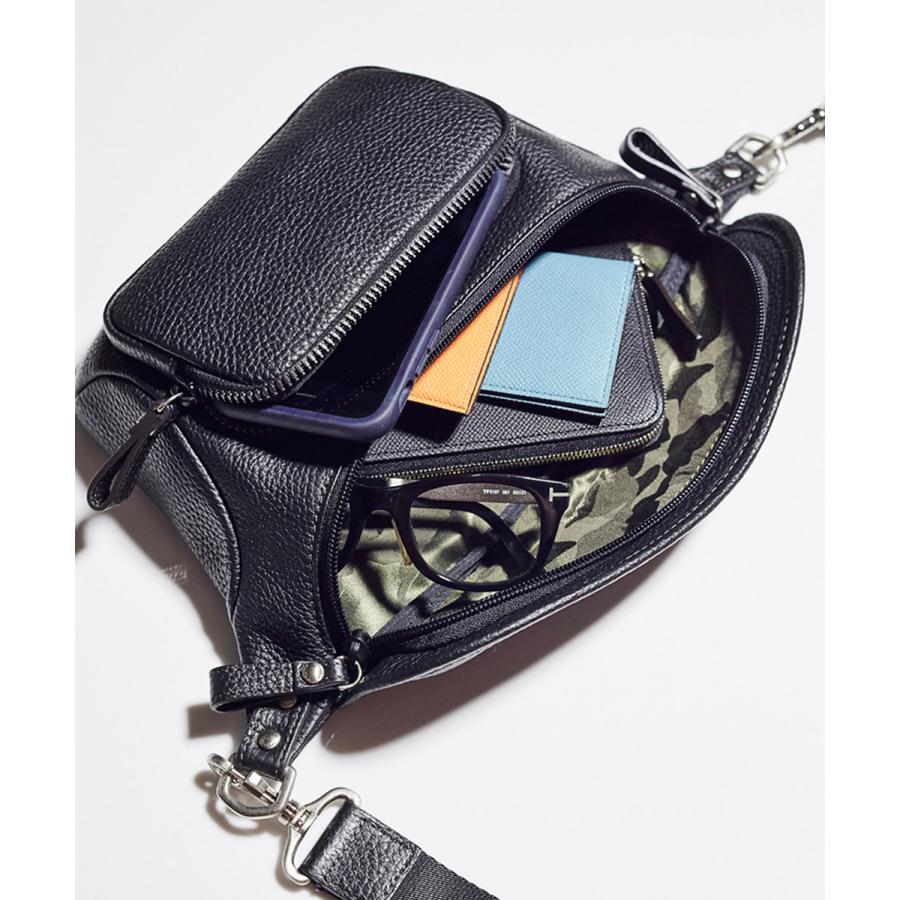 FUJITAKA フジタカ 公式 FUJITAKA meets 瀬尾浩司 (旅するレザーショルダーウエストバッグ) No.636105の画像