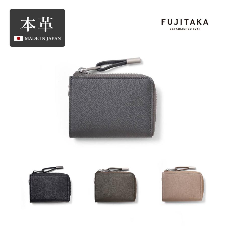 FUJITAKA フジタカ 公式 カードケース L字ファスナー (パケット小物