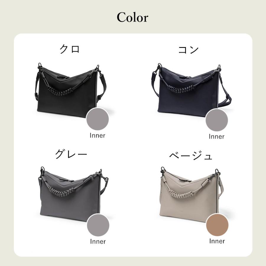 FUJITAKA フジタカ 公式 レザーショルダーバッグ B5 (トレッソ) No