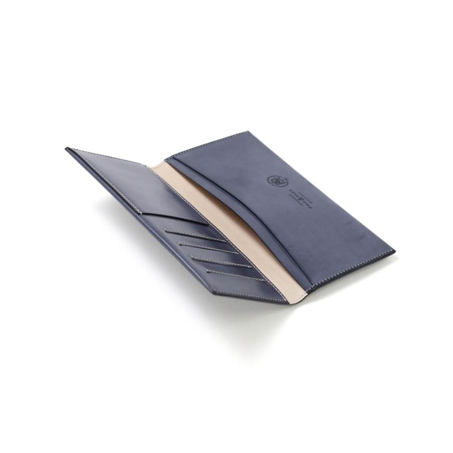 FUJITAKA フジタカ 公式 FUJITAKA ACCESSORIES コードバン 純札 長財布 カード段4 (クォーツ) No.660615の画像