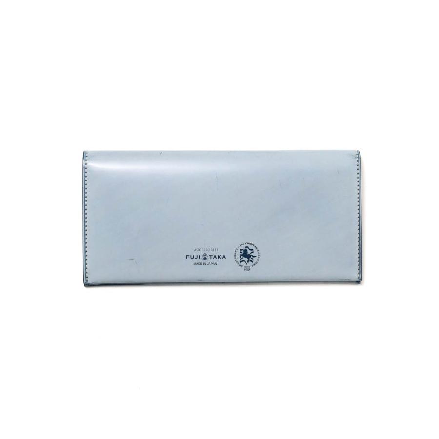 FUJITAKA フジタカ 公式 FUJITAKA ACCESSORIES コードバン 純札 長財布 カード段4 (クォーツ) No.660615の画像