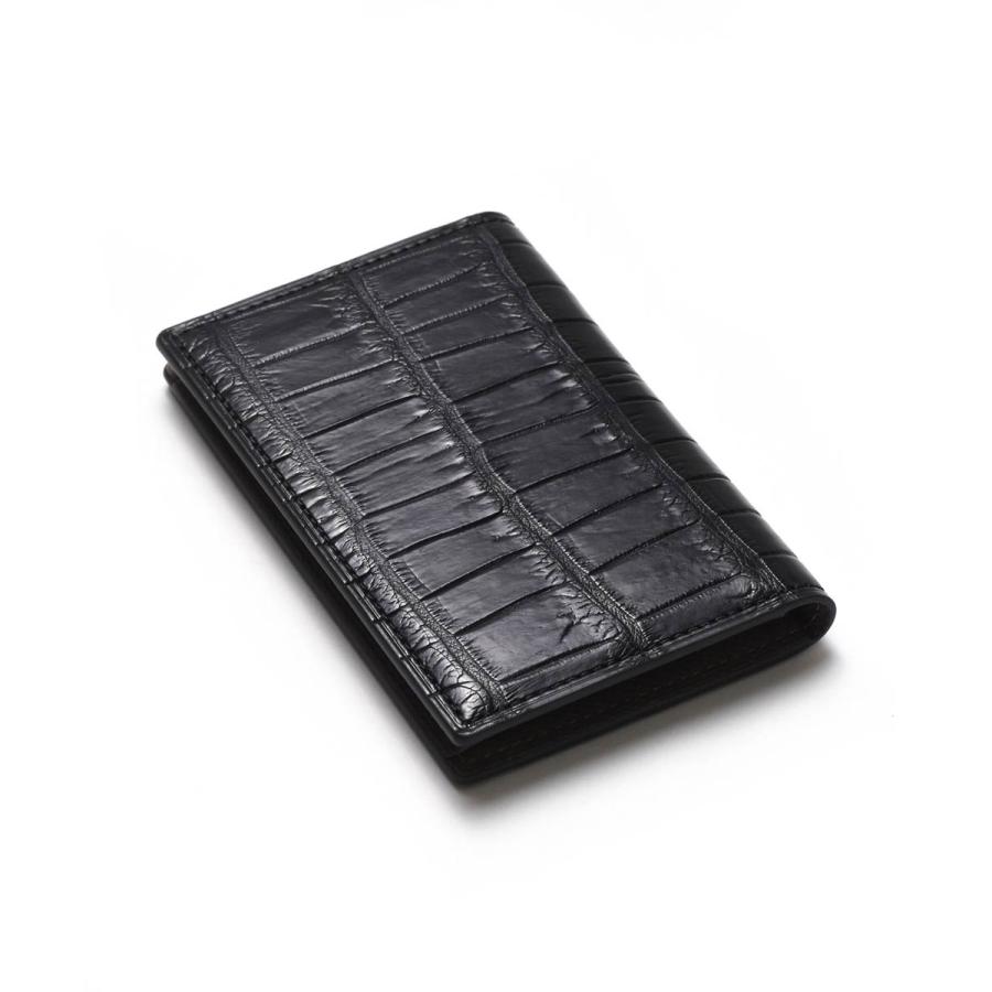 FUJITAKA フジタカ 公式 FUJITAKA ACCESSORIES クロコダイル 名刺入れ (シェルビー) No.663691の画像