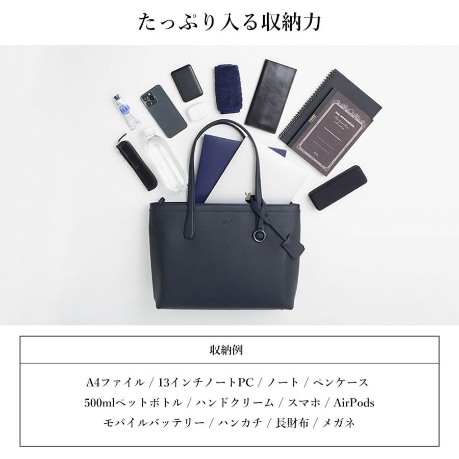 FUJITAKA フジタカ 公式 レザートートバッグ A4 ヨコ型 (エキストラ