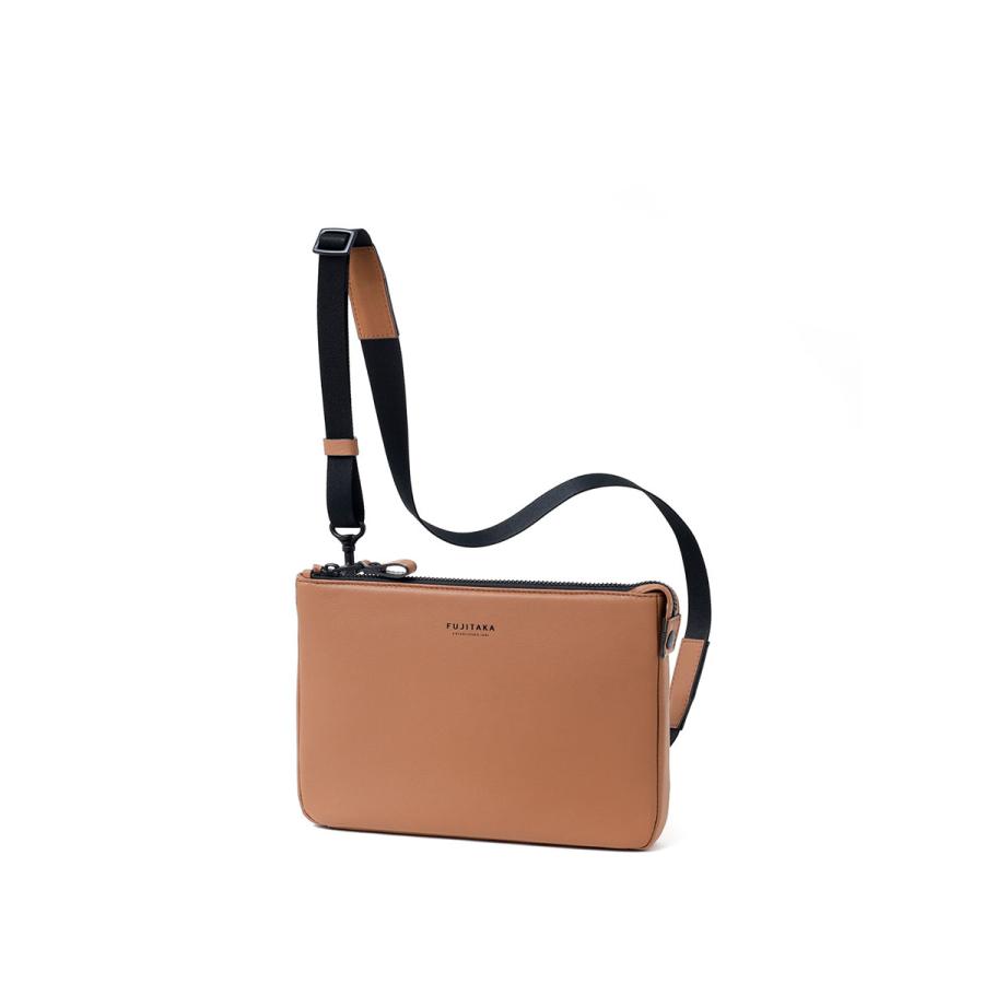 FUJITAKA フジタカ 公式 レザーショルダーバッグ (ロカス) No.672105
