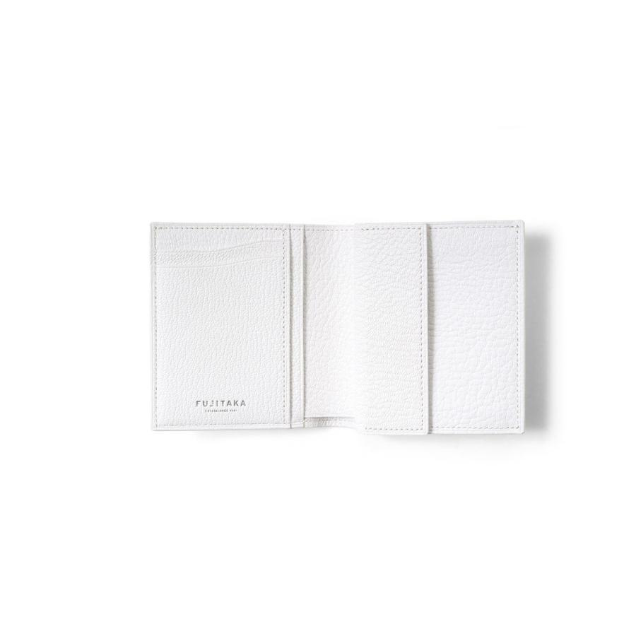FUJITAKA フジタカ 公式 ゴートレザー 二つ折り財布 カード段5 (シェーブル小物) No.677604の画像