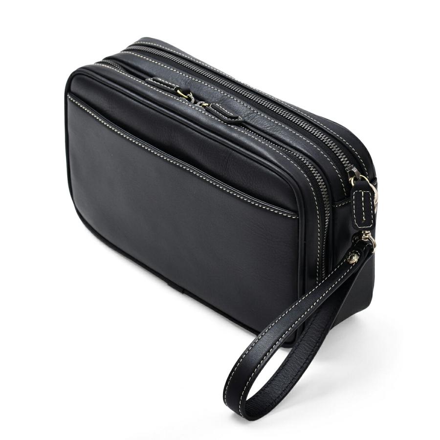 GOLD PFEIL  レザーメンズバッグ 24CM　(オックスフォード)　≪メンズ お出かけ 旅行 カジュアル 鞄 ギフト 父の日 コンパクト 小さい　結婚式 敬老の日 ≫の画像