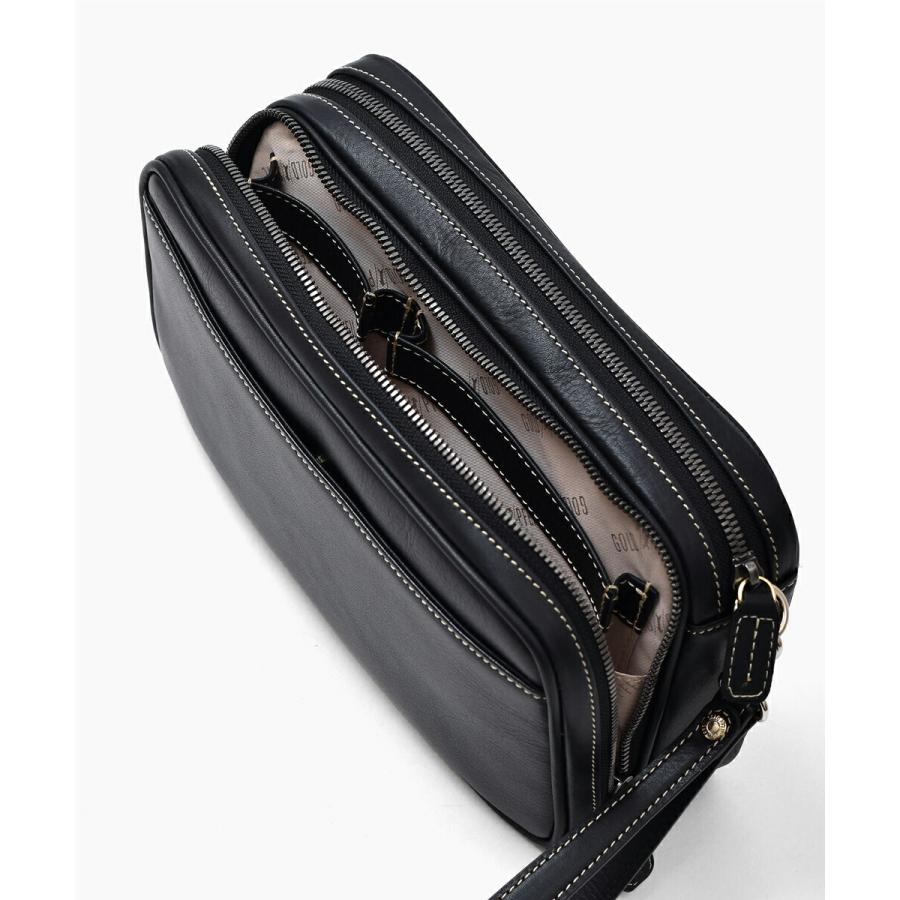 GOLD PFEIL  レザーメンズバッグ 24CM　(オックスフォード)　≪メンズ お出かけ 旅行 カジュアル 鞄 ギフト 父の日 コンパクト 小さい　結婚式 敬老の日 ≫の画像
