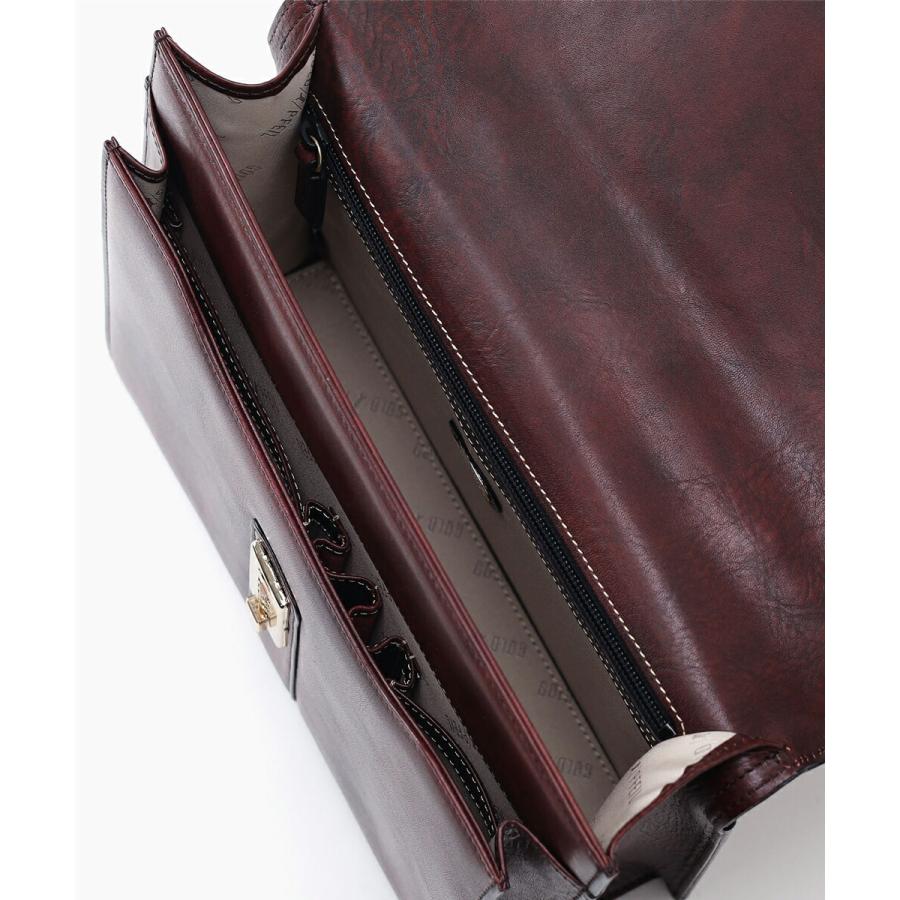 【雑誌掲載】GOLD PFEIL レザービジネスバッグ B5 カブセ　(オックスフォード)　≪本革 コンパクト 小さい メンズ 通勤鞄 社会人 敬老の日 ≫の画像