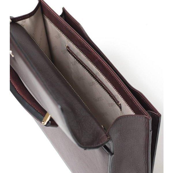 【雑誌掲載】GOLD PFEIL レザービジネスバッグ B5 カブセ　(オックスフォード)　≪本革 コンパクト 小さい メンズ 通勤鞄 社会人 敬老の日 ≫の画像