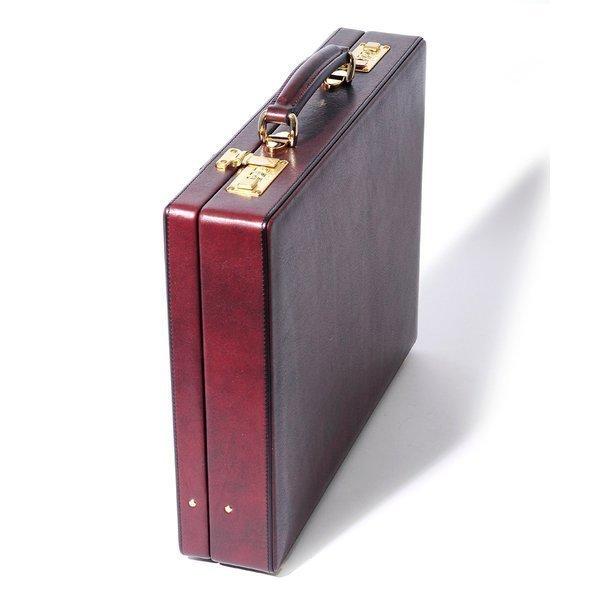 FUJITAKA アタッシュケーズ メンズ 牛革 レザー【GOLD PFEIL レザー