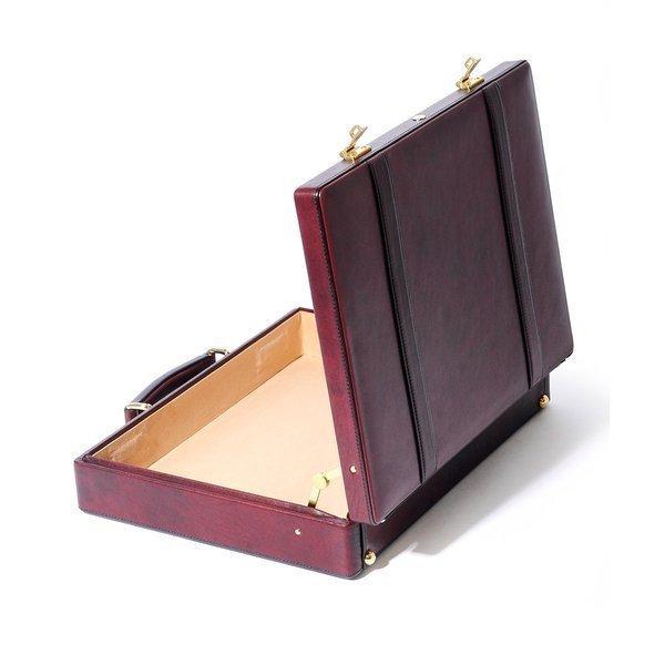 FUJITAKA GOLD PFEIL レザーアタッシュケース A4 (オックスフォード