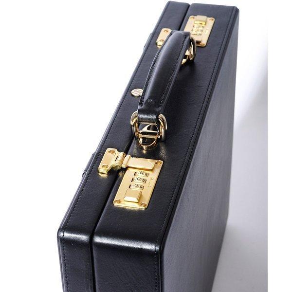 FUJITAKA GOLD PFEIL レザーアタッシュケース A4 (オックスフォード