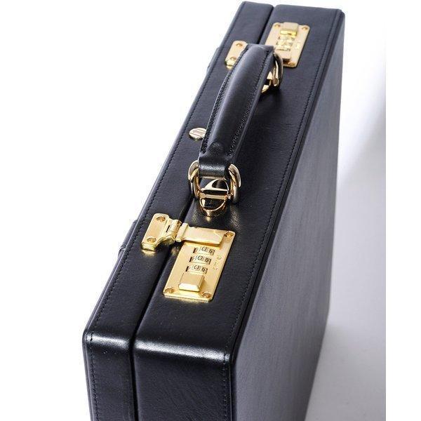 FUJITAKA アタッシュケーズ メンズ 牛革 レザー【GOLD PFEIL レザー
