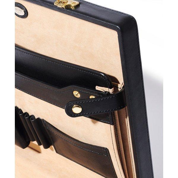 FUJITAKA アタッシュケーズ メンズ 牛革 レザー【GOLD PFEIL レザー