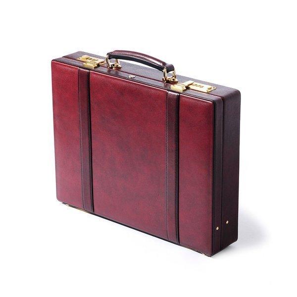☆美品☆GOLD PFEIL レザービジネスバッグ A4　本革　メンズ　メッシュ FUJITAKA GOLD PFEIL レザーアタッシュケース A4 (オックスフォード