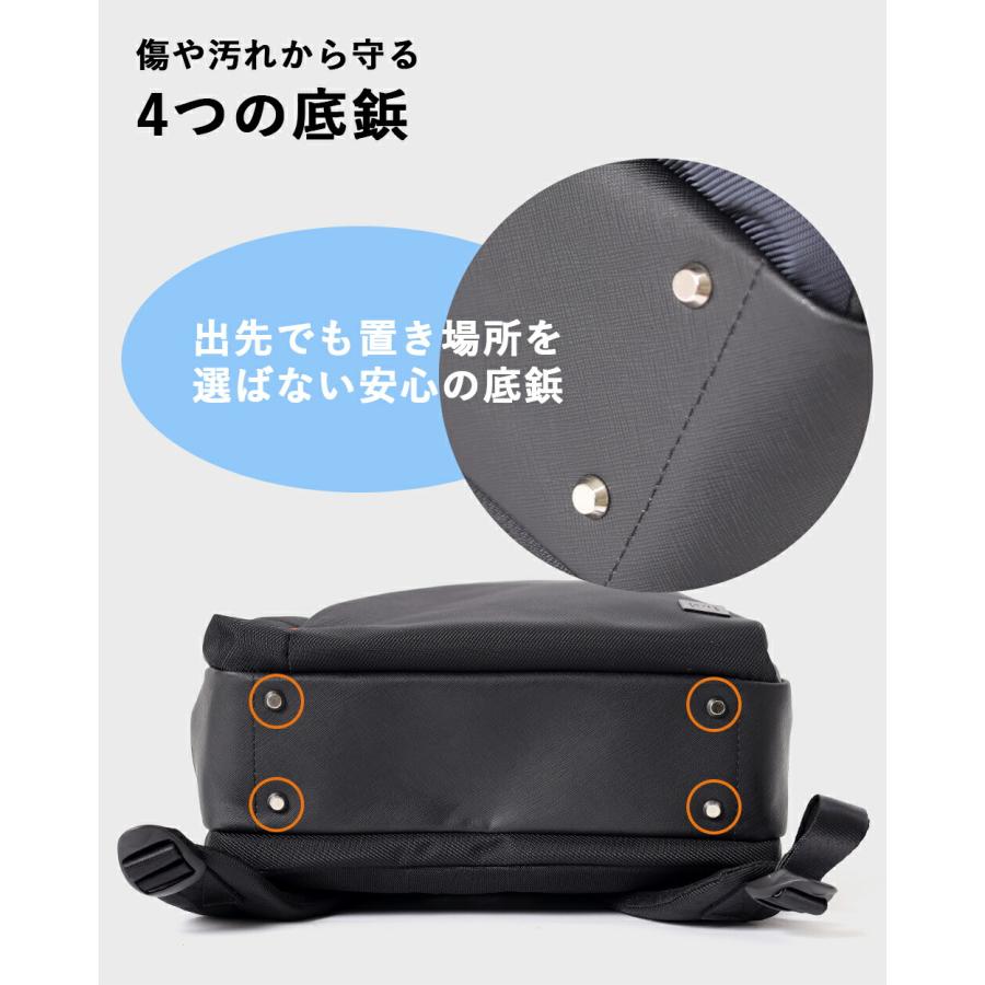 リュック A4 13.3インチPC対応 メンズ 【IS/IT ビジネスリュック A4 2層 (ラップトップII) No.929712】の画像