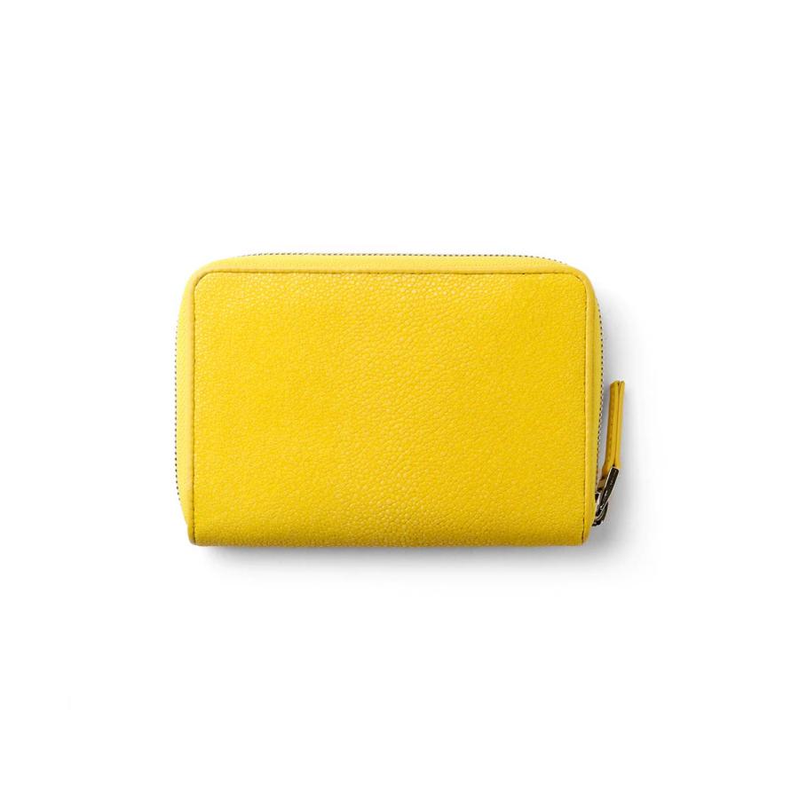 二つ折り財布 カード段9 【IS/IT ラウンドファスナー エイ革 レザー (ガルーシャ小物) No.942603】の画像