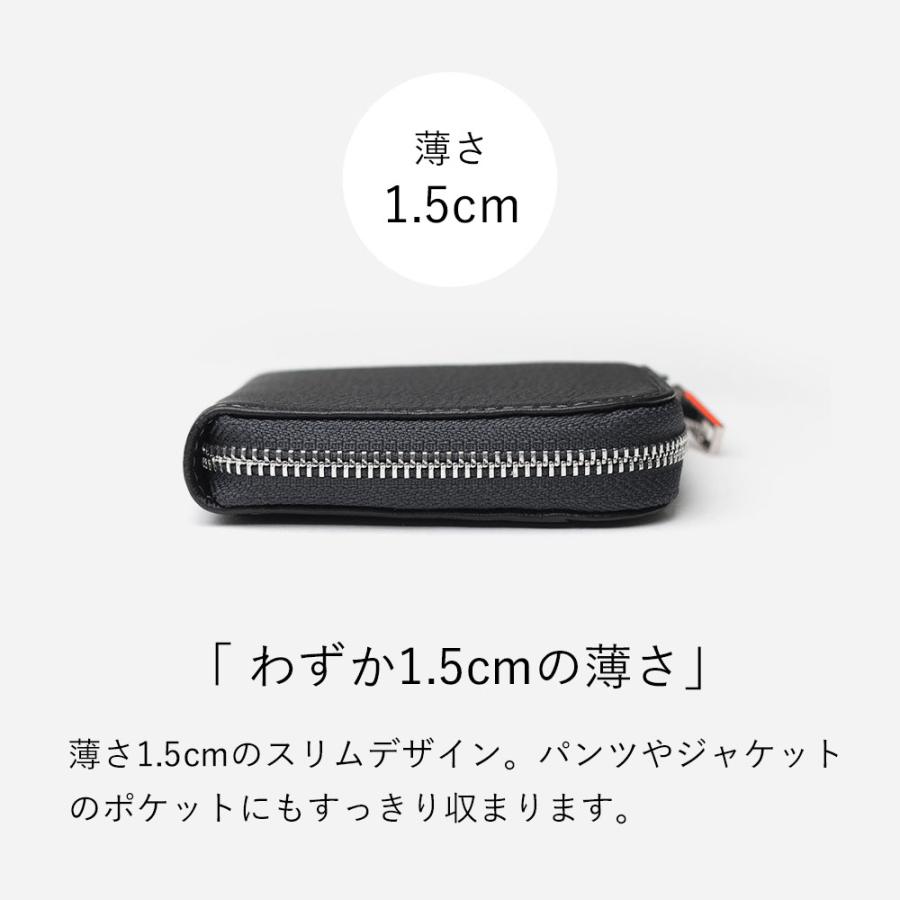 財布 コンパクト財布 牛革 レザー【IS/IT コンパクト財布 カード段5 (テンダー小物) No.970602】 | IS/IT | 03
