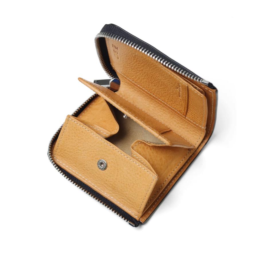 財布 メンズ 本革 レザー 二つ折り財布 コンパクト【IS/IT 二つ折り 