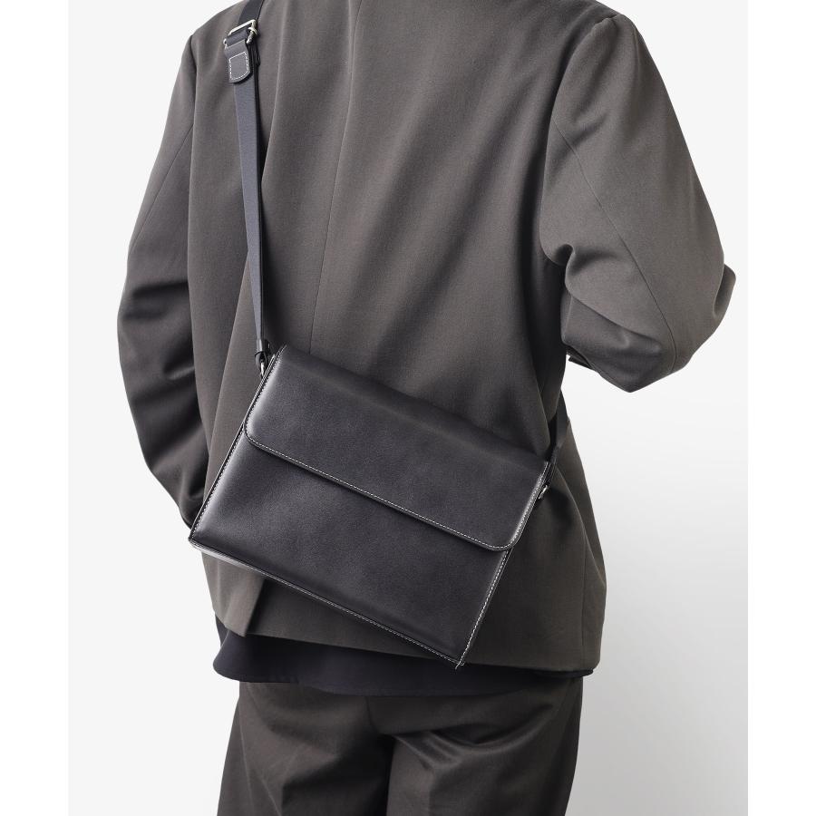 IS/IT（イズイット） ショルダーバッグ メンズ 牛革 レザー 撥水 日本