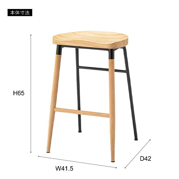 HPY ST HNK　スツール　ひのき国産　6脚（受注生産）　ナチュラル HPY ST HNK スツール ひのき国産 6脚（受注生産） ホワイト