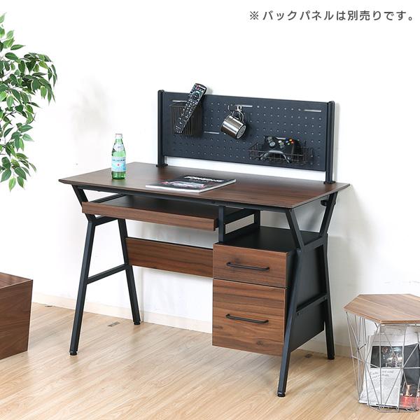 PCデスク パソコンデスク ワークデスク 机 棚 引き出し スライダー ブラック 楽天市場】【法人様限定】スチールデスク ブラック EX 平机