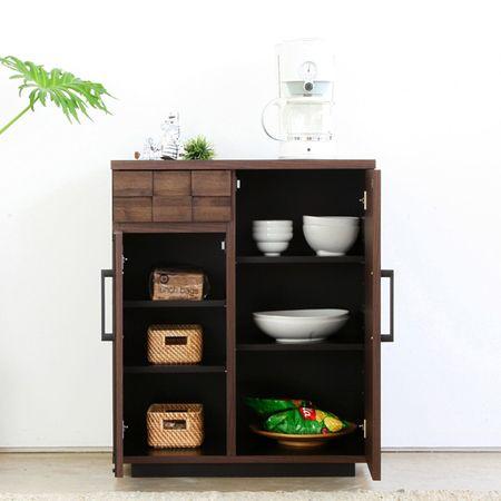 キッチンカウンター 70 日本製 完成品 ダイニングボード キッチン