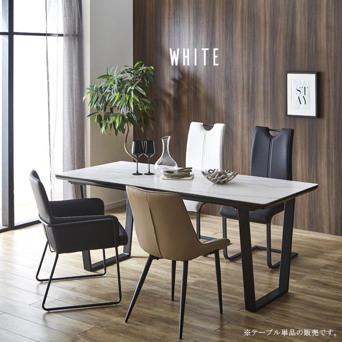 在庫限り新品　セラミックダイニングテーブル  ホワイト180CM 高級感　耐久性 楽天市場】セラミック ダイニングテーブル 180×90 テーブル