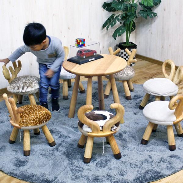 キッズテーブル 円形 丸テーブル キッズ用 子供用テーブル お絵かき用