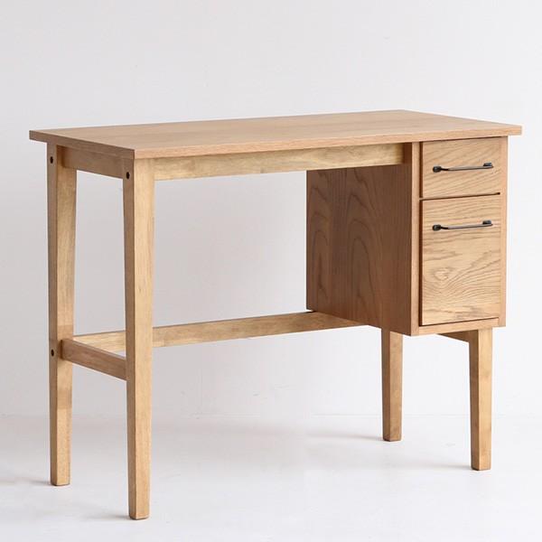 木製 デスク 90 ソフトヴィンテージ風 北欧風 パソコンデスク 書斎