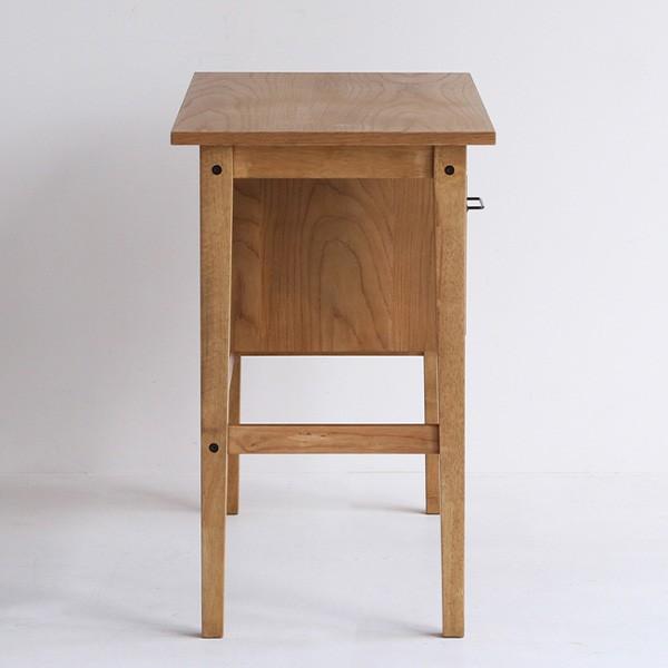 木製 デスク 90 ソフトヴィンテージ風 北欧風 パソコンデスク 書斎