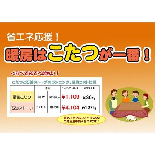 国内プリント こたつ厚掛敷布団セット 約205×205cm : IKIKAGU イキカグ