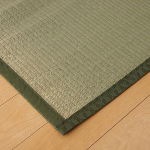 純国産 本間8畳（約382×382cm） 日本製 正方形 ござ ラグ 抗菌 防臭 草津 spp