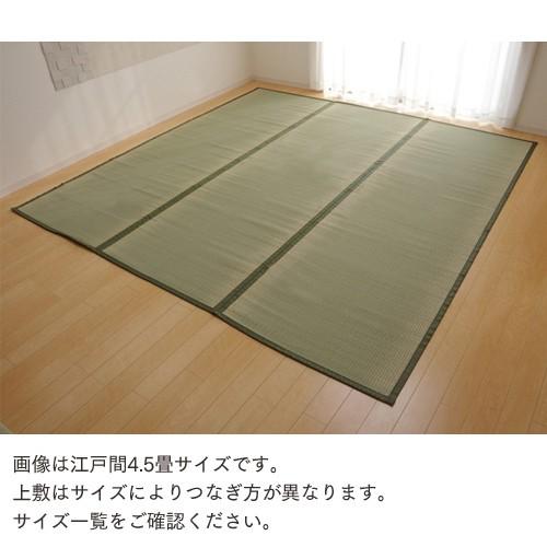 純国産 本間8畳（約382×382cm） 日本製 正方形 ござ ラグ 抗菌 防臭 草津 spp