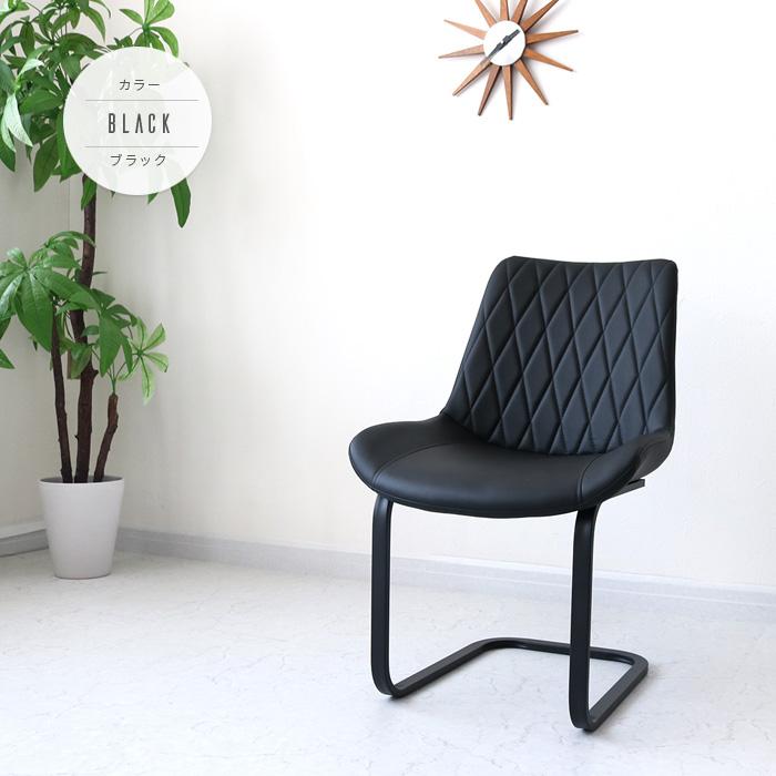 マルトスタム カンティレバーチェア ブラック 本革 ダイニング イタリア製　② S34 ブラックレザー W570mm - YAMAGIWA OnlineStore