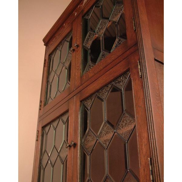 カップボード 食器棚 幅90 ハイタイプ 酒 棚 収納棚 アンティーク調