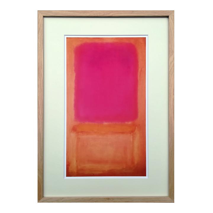 アートパネル Mark Rothko マーク・ロスコ Violet Center, 1955 モダン 玄関 北欧 フレーム付き おしゃれ 絵画 額入り インテリア 抽象画 ssx｜ikikagu｜02