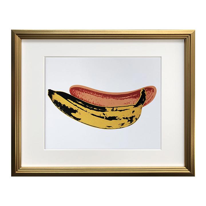 アートパネル Andy Warhol アンディ・ウォーホル Banana, 1966 バナナ おしゃれ ポップアート ニューヨーク 絵画 インテリア フレーム付き ssx｜ikikagu｜02