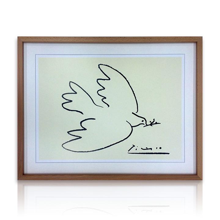 アートパネル Pablo Picasso パブロ ピカソ Dove Of Peace 平和の鳩 ハト 鳥 玄関 おしゃれ キュビスム ヒーリング 癒し モノクロ 絵画 フレーム付き Ssx Msw Lf 057 Ikikagu イキカグ 通販 Yahoo ショッピング