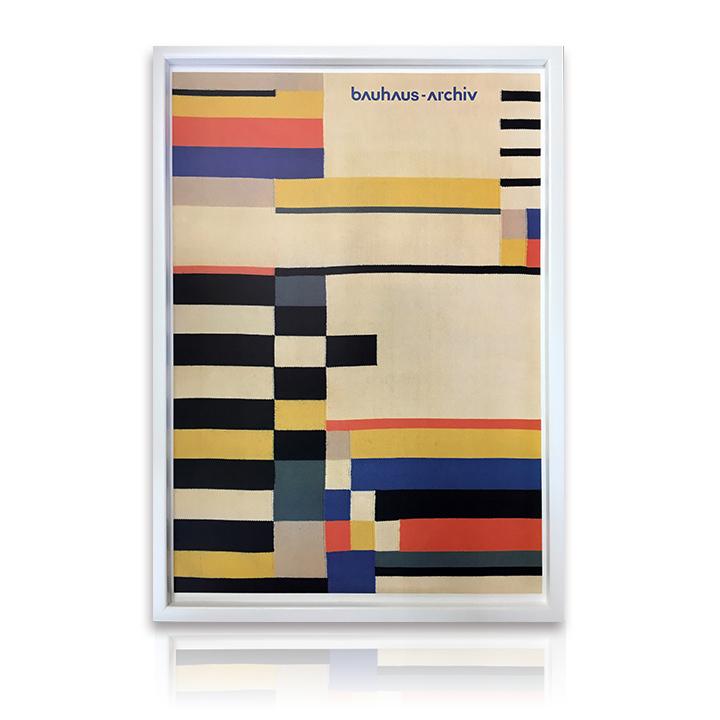 アートパネル Bauhaus バウハウス Ruth consemuller gobelin 1930 モダン おしゃれ デザイン スタイリッシュ ドイツ インテリア フレーム付き ssx