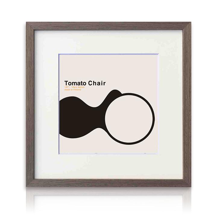 アートパネル 安川敏明 Tomato Chair トマトチェア Toshiaki Tasukawa