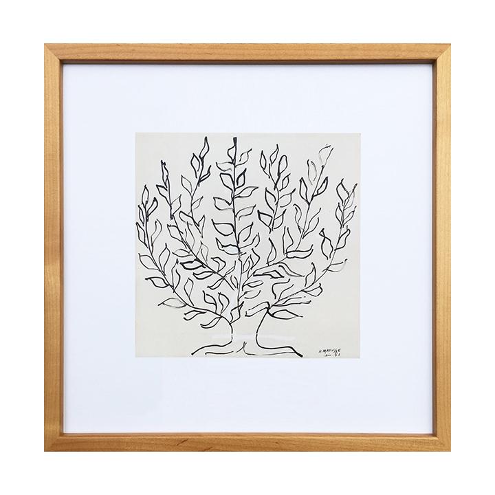 アートパネル Henri Matisse アンリ・マティス Le platane プラタナス