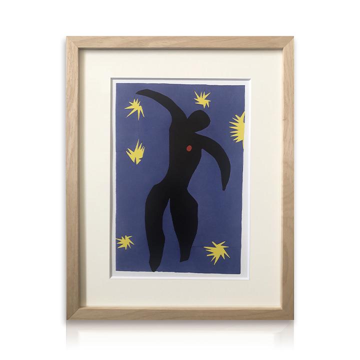 アートパネル Henri Matisse アンリ・マティス Icarus from Jazz, 1947