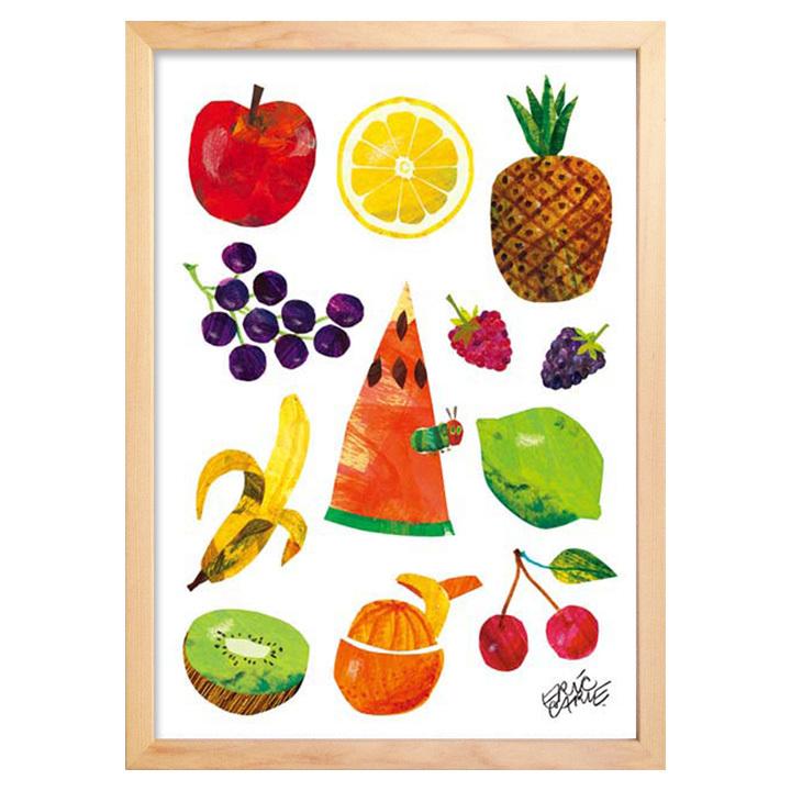 はらぺこあおむしのポスターとフレーム付き フレーム付き絵画39