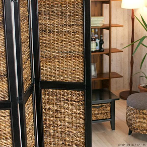 公式ストア公式ストア３連パーテーション 高さ160cm 完成品 バナナ