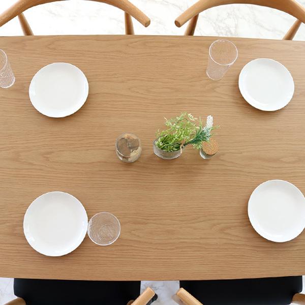 ダイニングテーブルセット 4人掛け おしゃれ 北欧 5点セット 135cm 4人