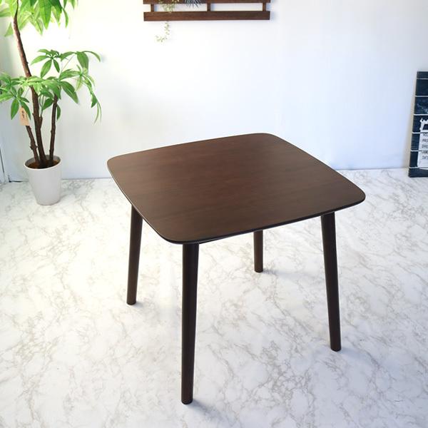 ダイニングテーブル 2人 幅80cm 北欧風 おしゃれ アンティーク風