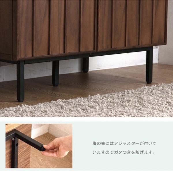 受注生産】 キャビネット ウォールナット 突板 無垢 木製 アンティーク